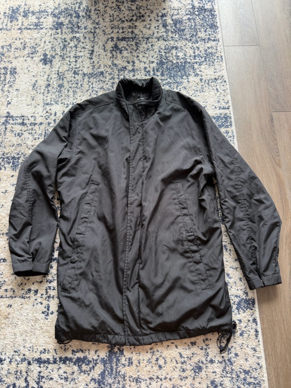 YSL Black Men's Lightweight Coat